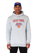 SUDADERA NEW ERA GRIS NEW YORK KNIKS NBA REGULAR HOODY
