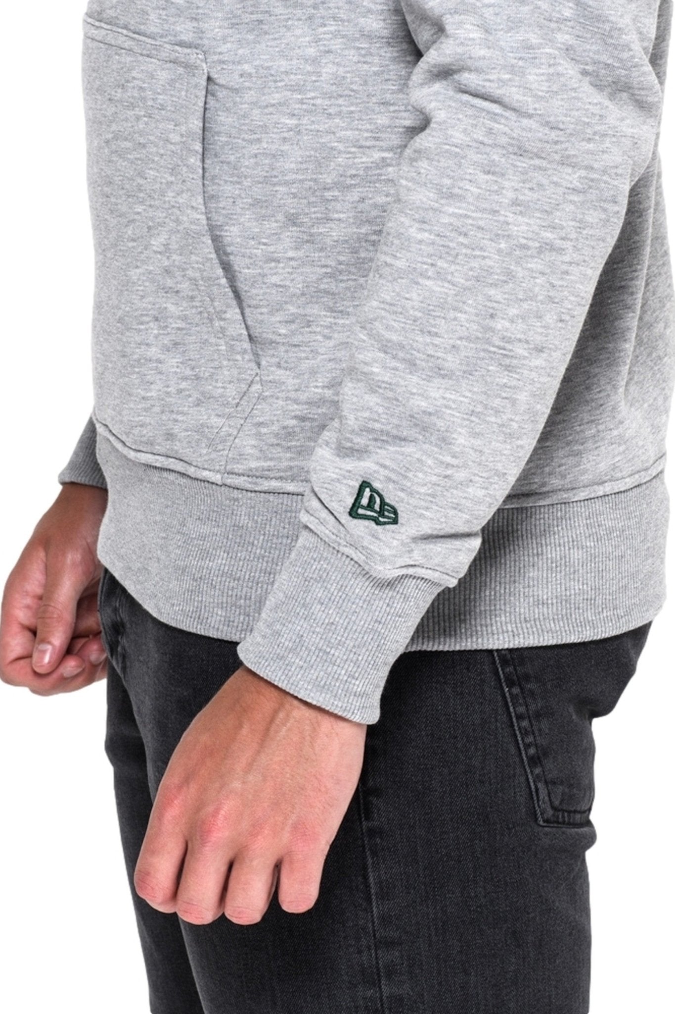 SUDADERA NEW ERA GRIS PACKERS TEAM LOGO PO HOODY - AREA ZERO