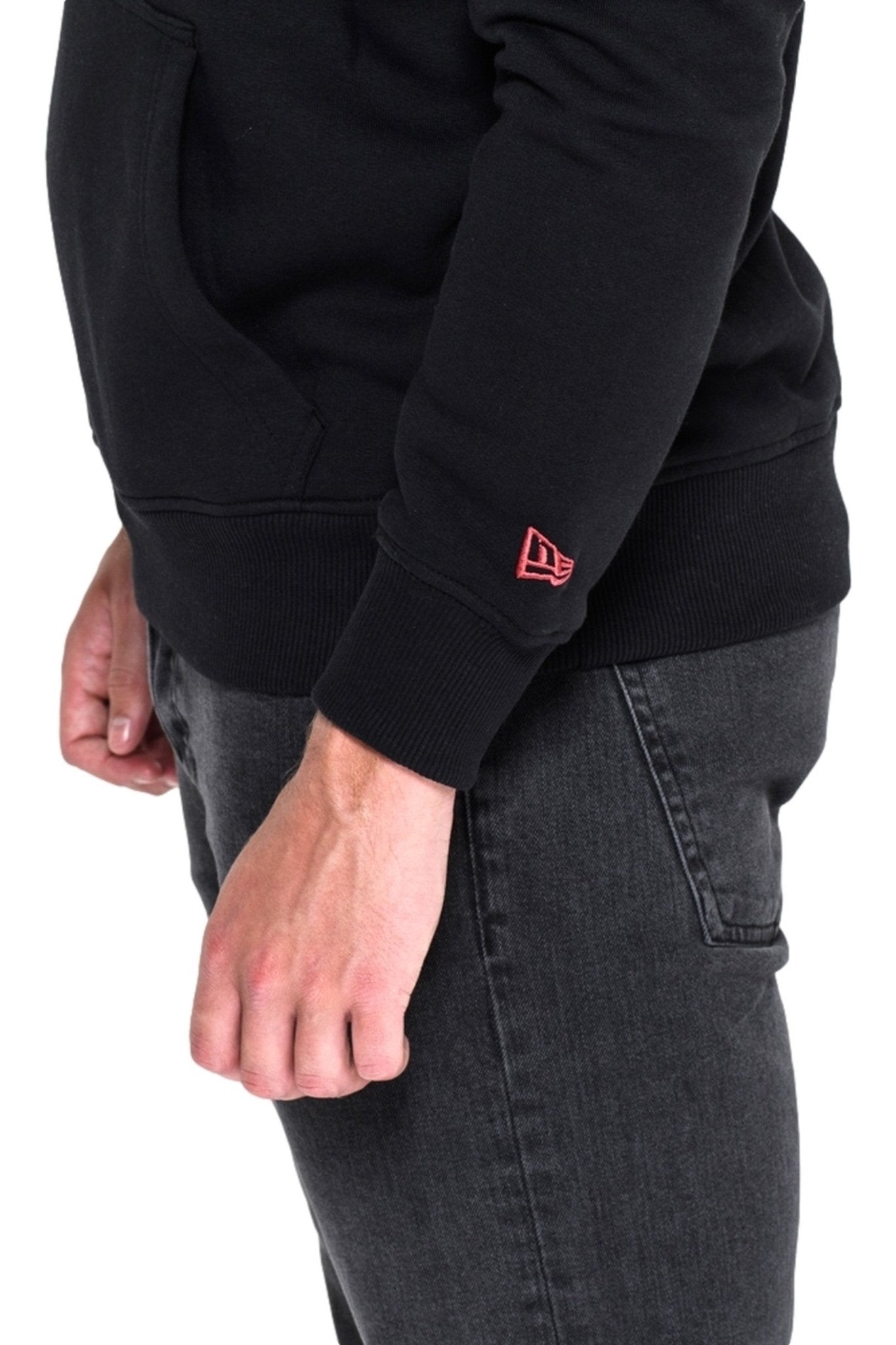 SUDADERA NEW ERA NEGRA CARDINALS TEAM LOGO PO HOODY - AREA ZERO