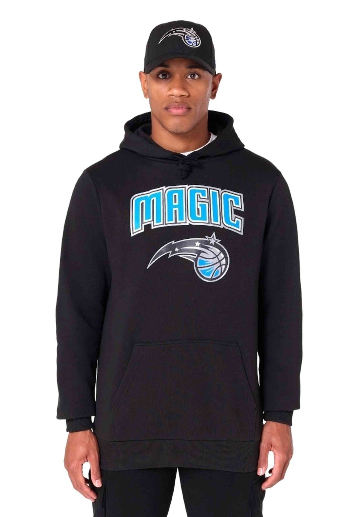 SUDADERA NEW ERA NEGRA ORLANDO MAGIC NBA REGULAR HOODY
