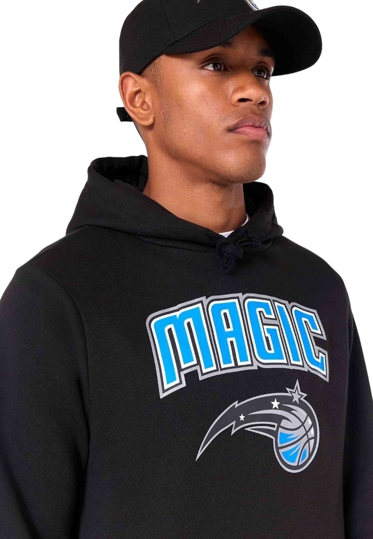 SUDADERA NEW ERA NEGRA ORLANDO MAGIC NBA REGULAR HOODY