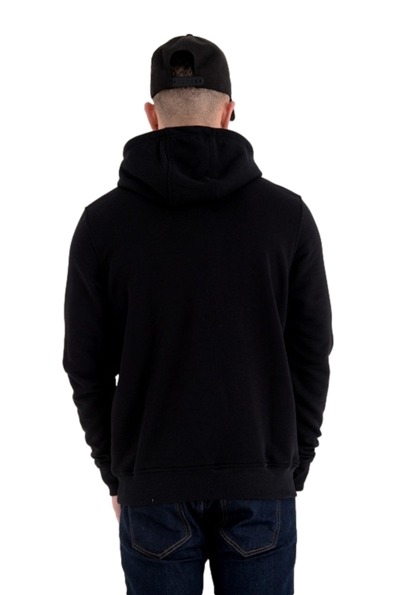 SUDADERA NEW ERA NEGRA RAPTORS TEAM LOGO PO HOODY - AREA ZERO