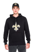 SUDADERA NEW ERA NEGRA SAINTS TEAM LOGO PO HOODDY NEOSAI