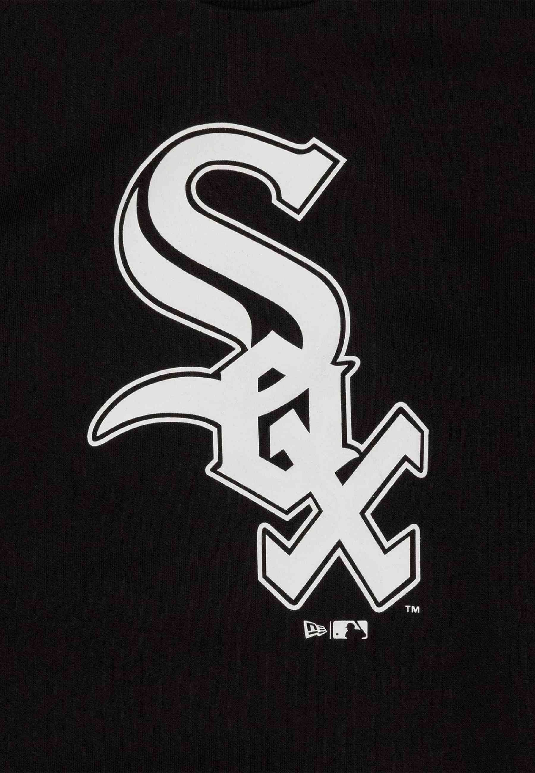 SUDADERA NEW ERA NEGRA SOX MLB REGULAR CREW NECK CHIWHI