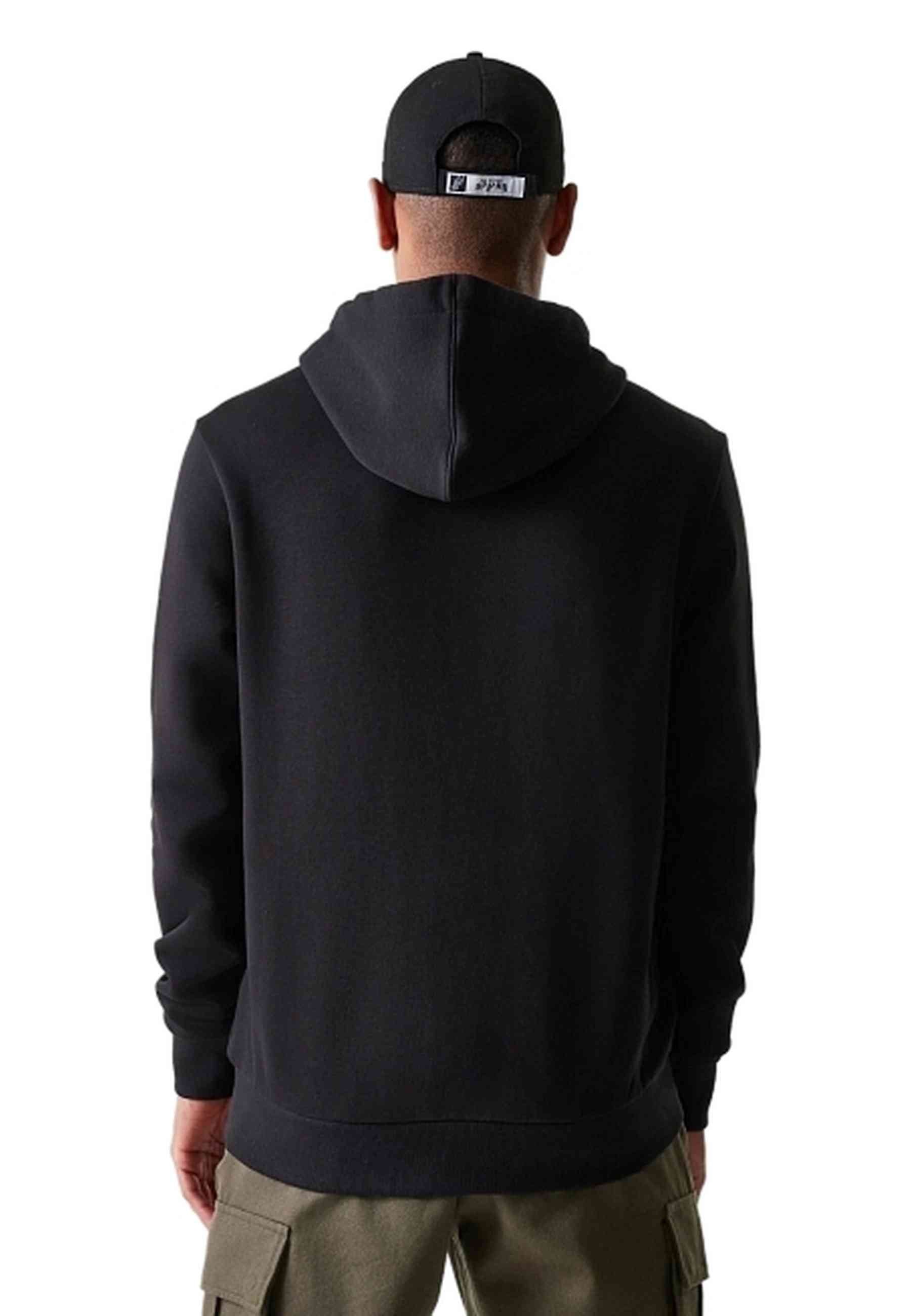 SUDADERA NEW ERA NEGRA SPURS NBA PARIS GAMES REG HOODY SAASPU