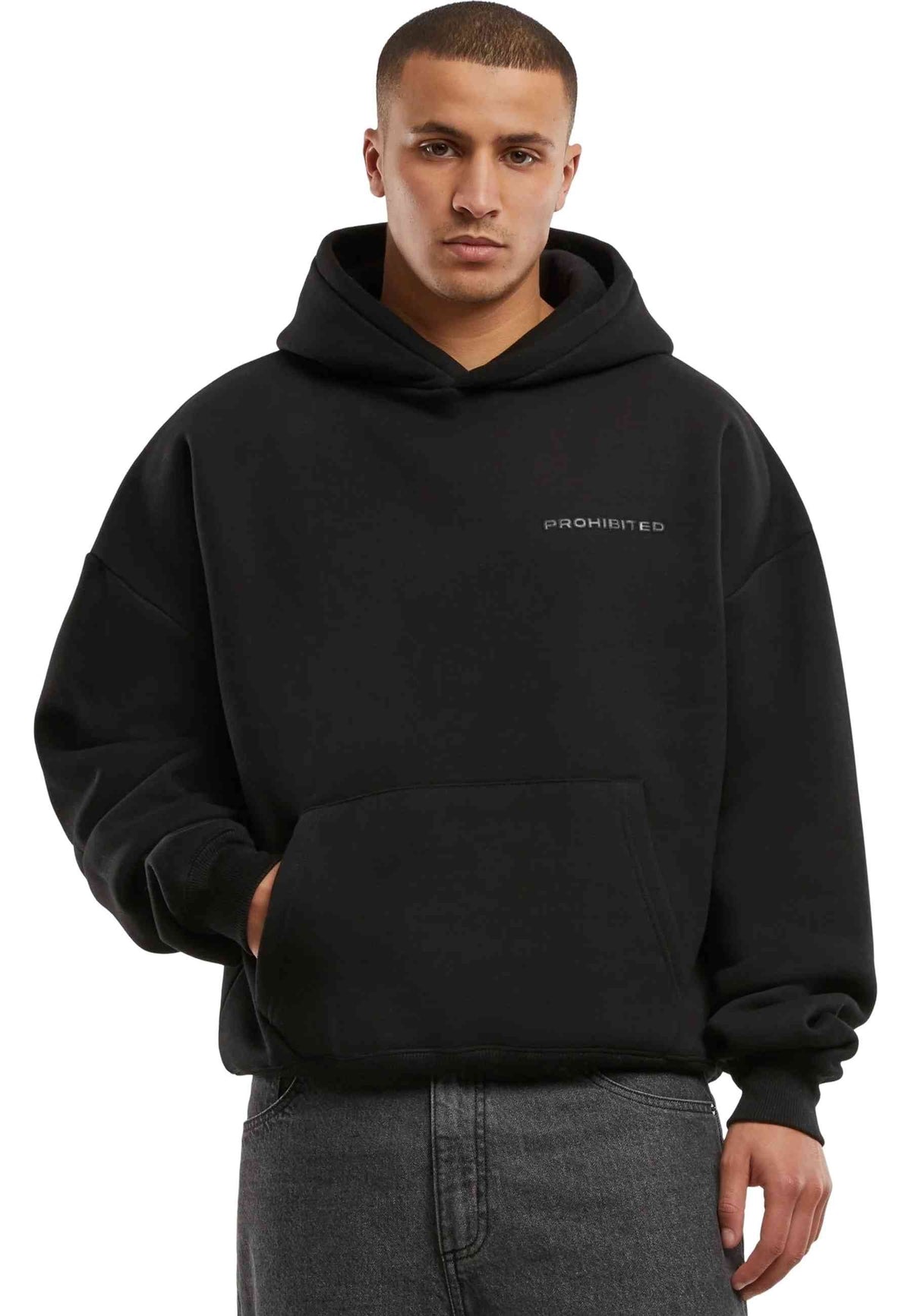 SUDADERA PROHIBITED NEGRA CLASSIC LOGO HOODIE