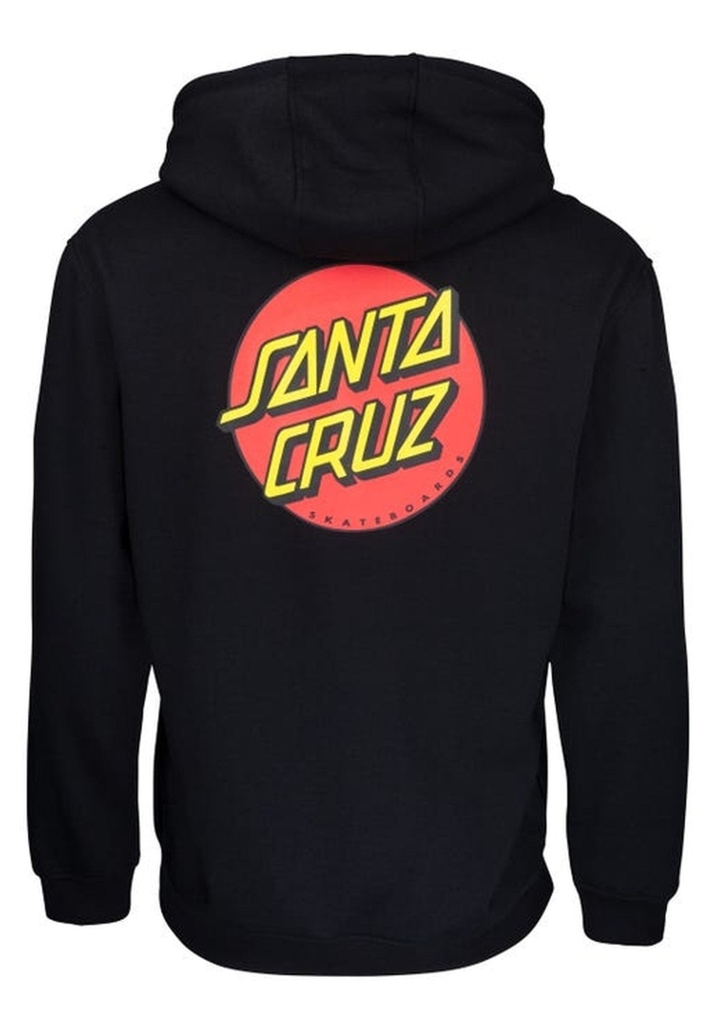 SUDADERA SANTA CRUZ NEGRA CLASSIC DOT CHEST HOODIE - AREA ZERO