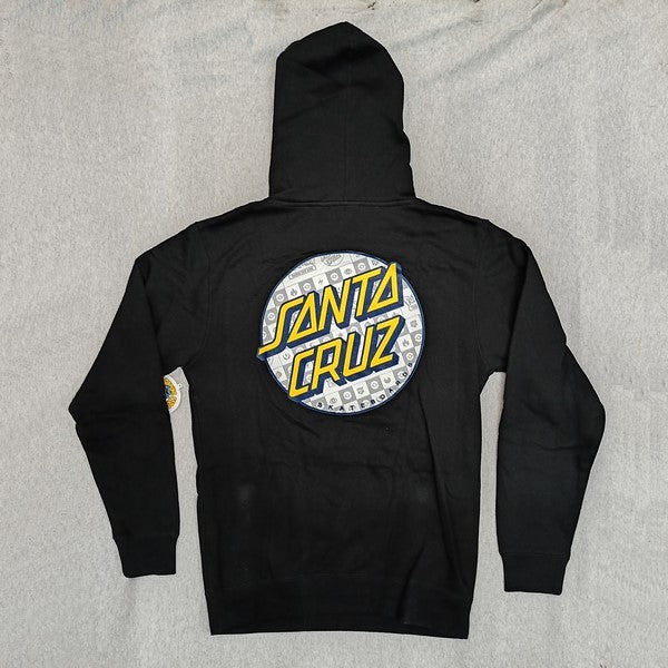 SUDADERA SANTA CRUZ X POKEMON NEGRA ENERGY DOT HOODIE