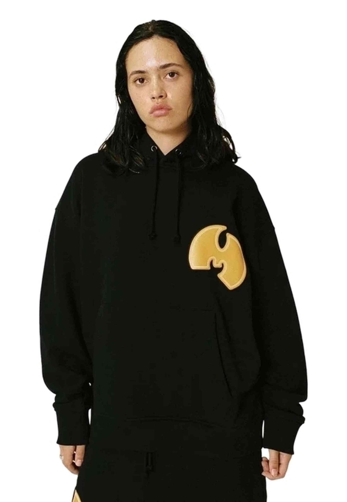 SUDADERA TICAL X GRIMEY REGULAR HOODIE BLACK YELLOW