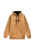 SUDADERA TOSTADA NEW YORK STATE OF MIND VELOUR HOODIE