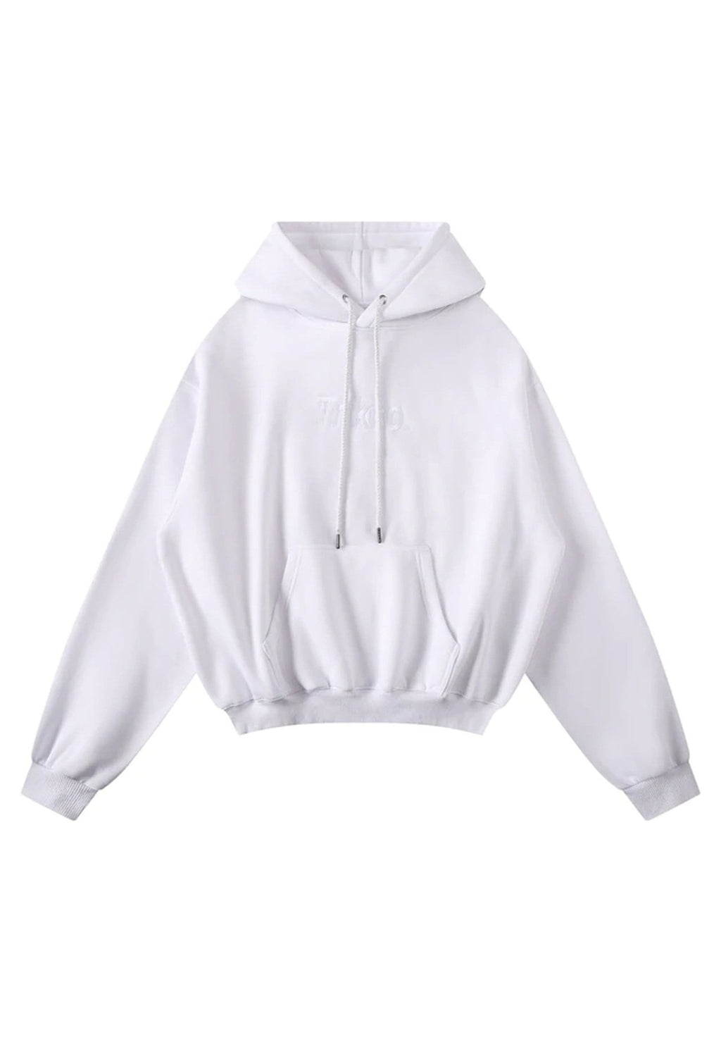 SUDADERA TRIKKO BLANCA BECOME THE CHANGE HOODIE - AREA ZERO