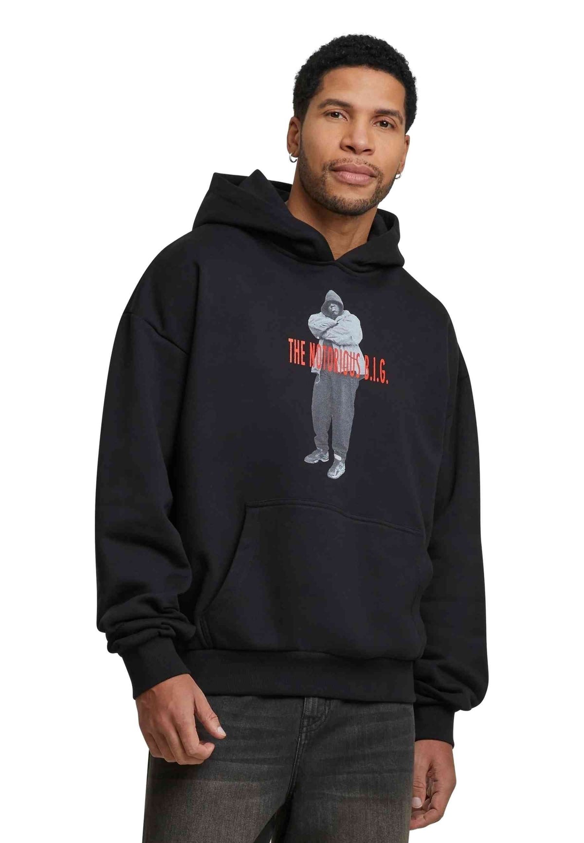SUDADERA UPSCALE NOTORIUS BIG BIGGIE SMALLS CONCRETE HEAVIWHEIGHT OVERSIZED HOOD