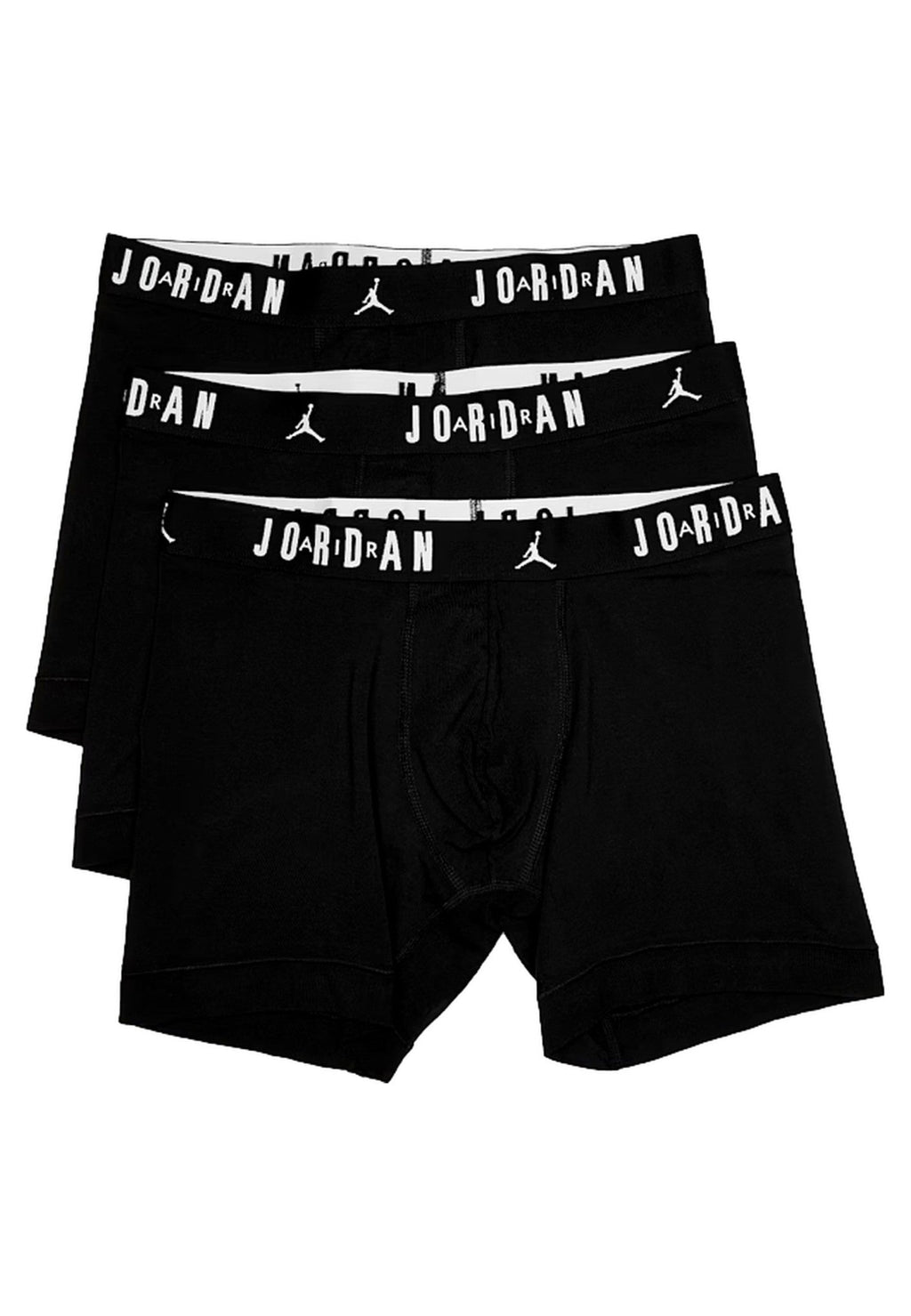 TRIPACK BOXERS JORDAN NEGROS FLIGHT COTTON CORE BRIEF - AREA ZERO