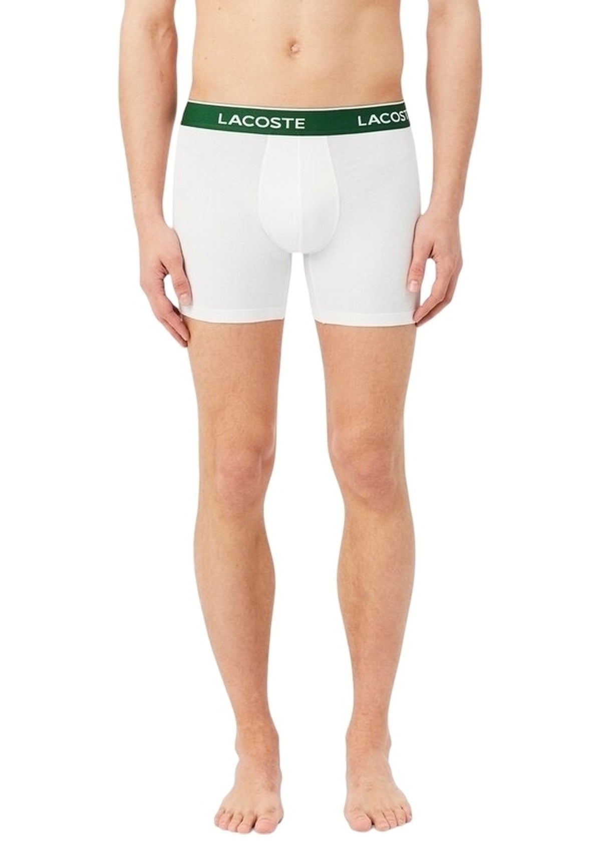 TRIPACK BOXERS LACOSTE CLASSIC LOGO WAISTBAND TRUNKS