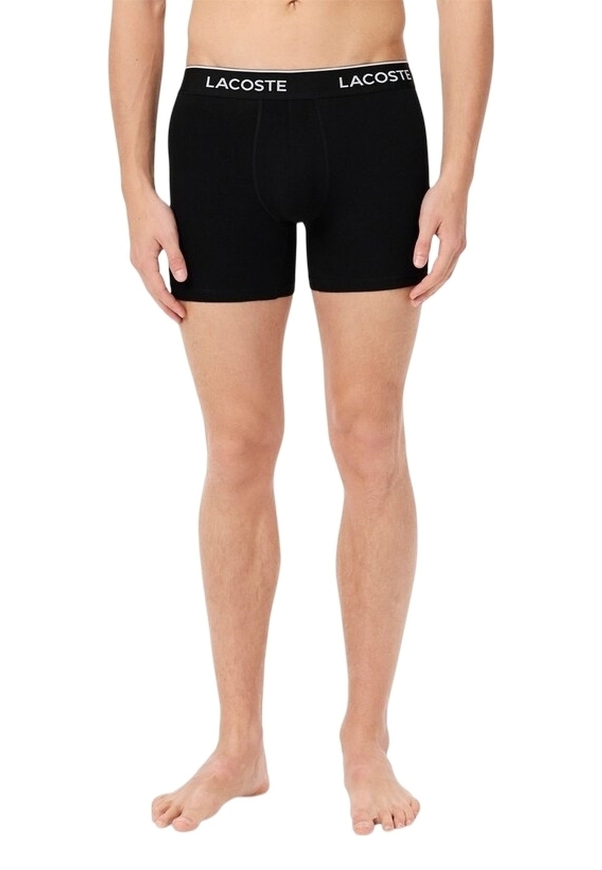 TRIPACK BOXERS LACOSTE CLASSIC LOGO WAISTBAND TRUNKS