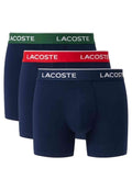 TRIPACK BOXERS LACOSTE MARINOS CLASSIC LOGO WAISTBAND TRUNKS