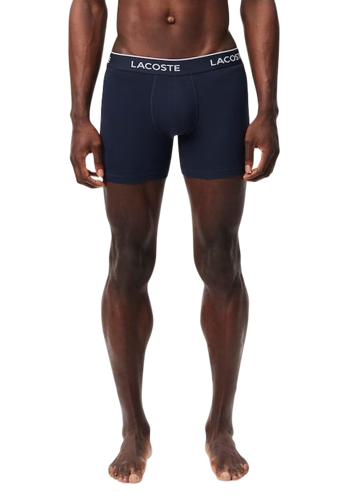 TRIPACK BOXERS LACOSTE MARINOS CLASSIC LOGO WAISTBAND TRUNKS