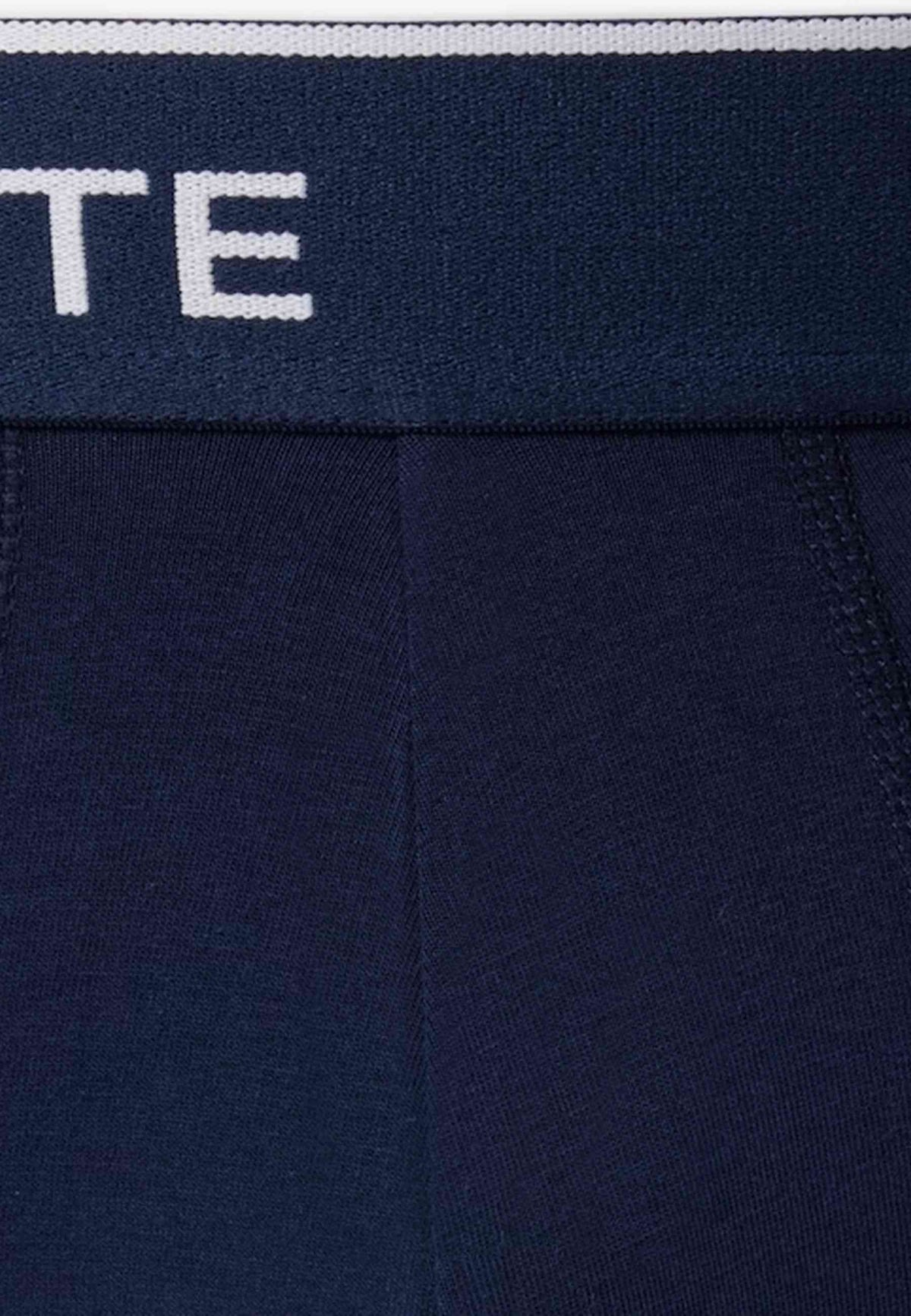 TRIPACK BOXERS LACOSTE MARINOS CLASSIC LOGO WAISTBAND TRUNKS
