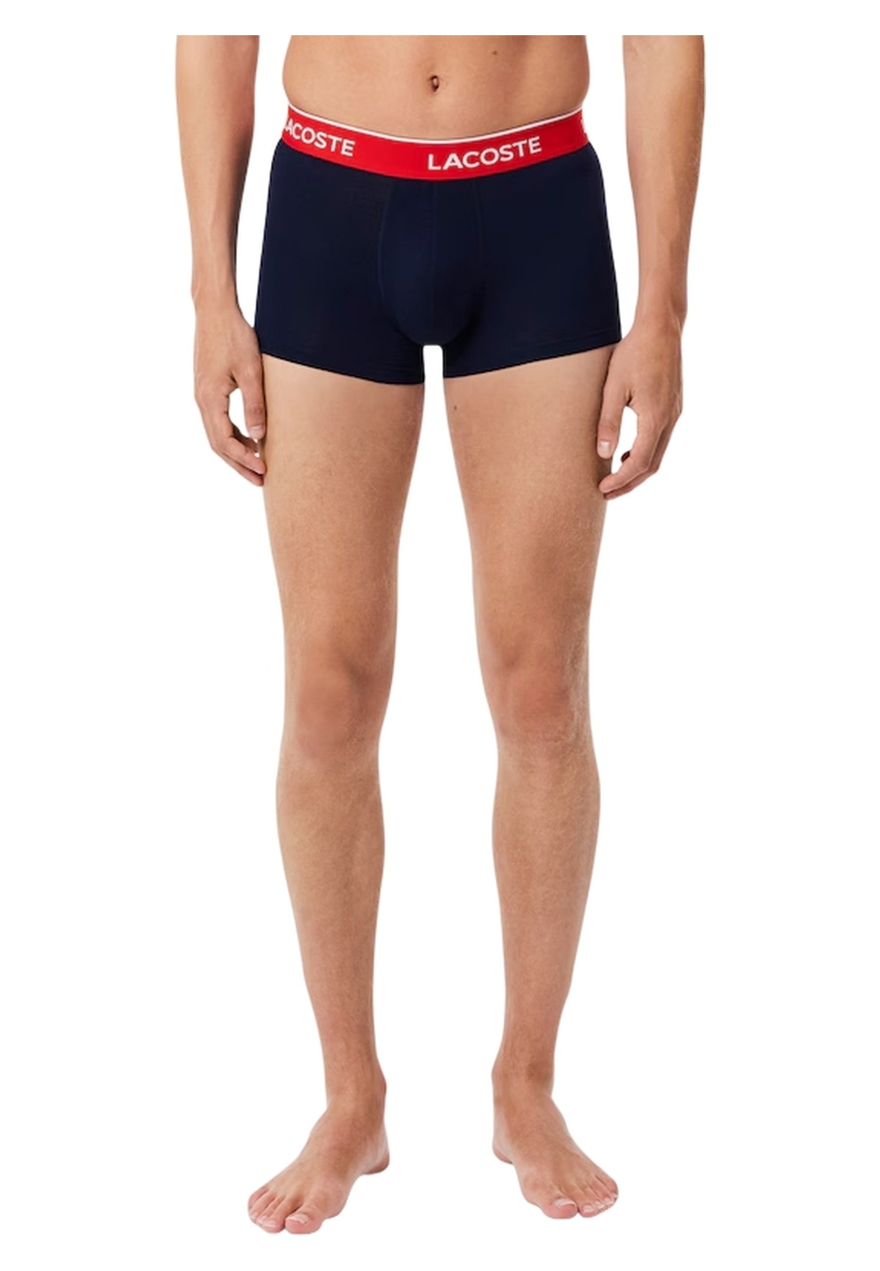 TRIPACK BOXERS LACOSTE MARINOS COTTON TRUNK