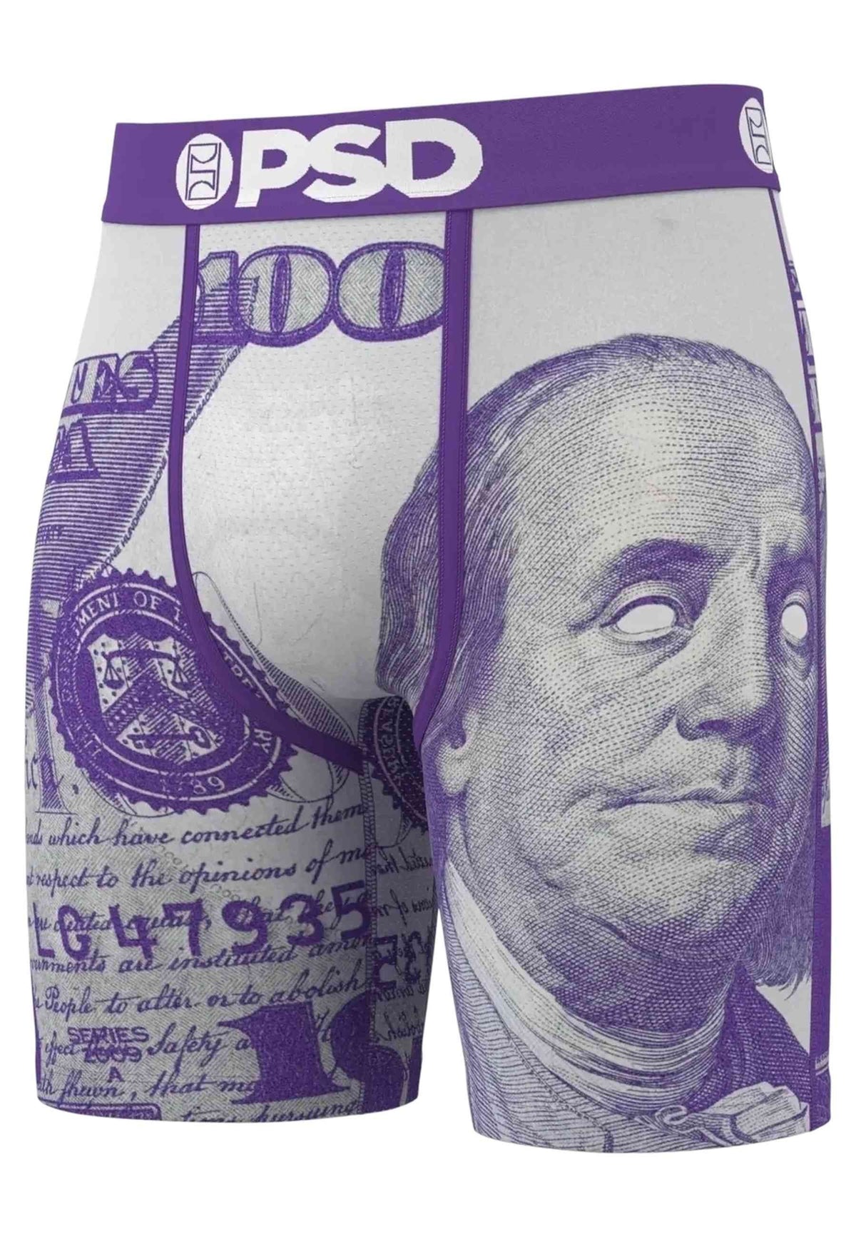 TRIPACK BOXERS PSD MORADOS PURPLE RAIN STANDARD LENGTH TRUNK