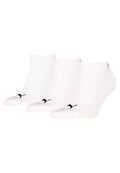 TRIPACK CALCETINES PUMA BLANCOS SNEAKER PLAIN