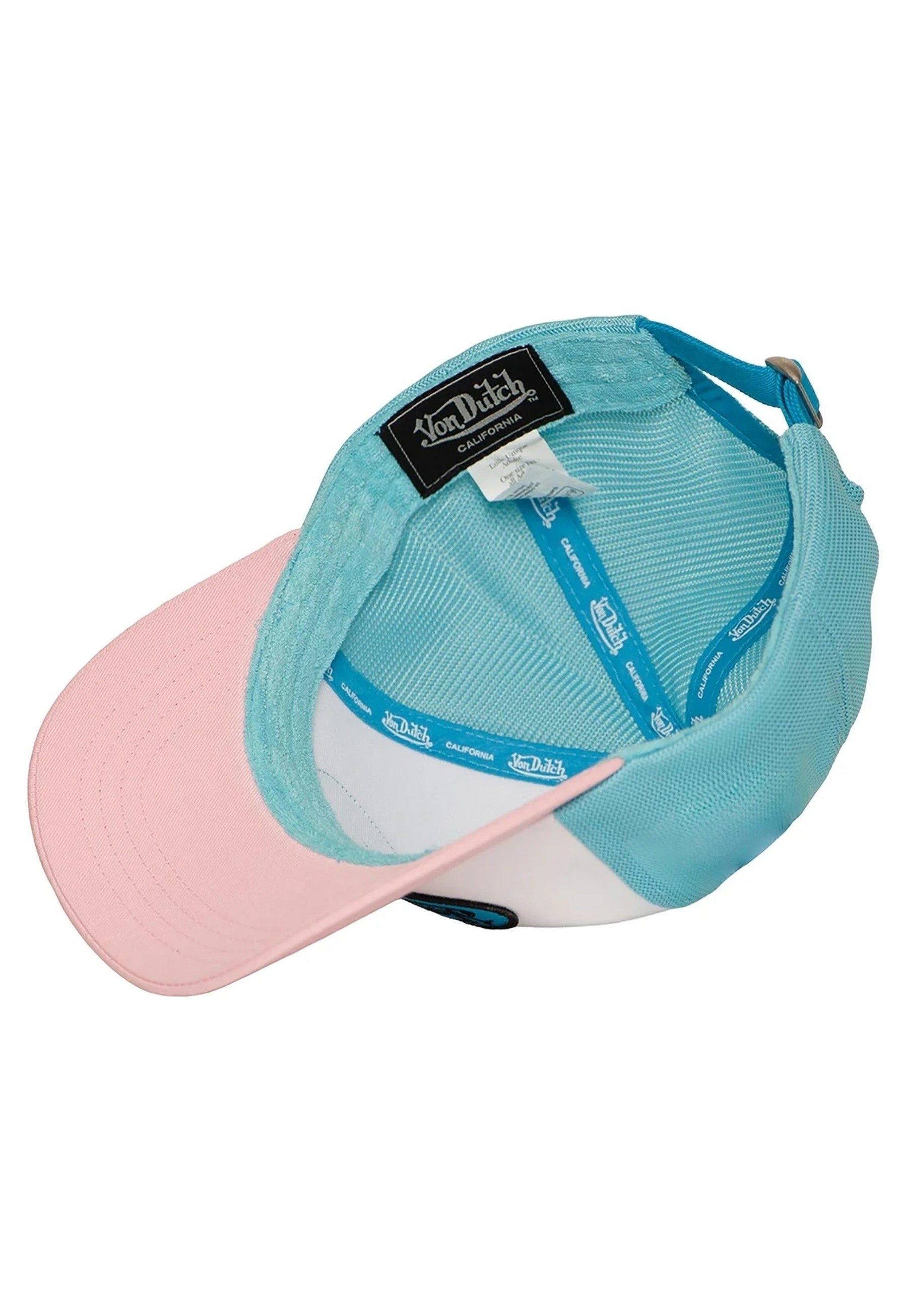 GORRA VON DUTCH ROSA/TURQUESA LOF B39 TRUCKER CAP