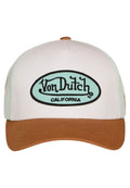 GORRA VON DUTCH BEIGE/TURQUESA LOFB40 TRUCKER CAP