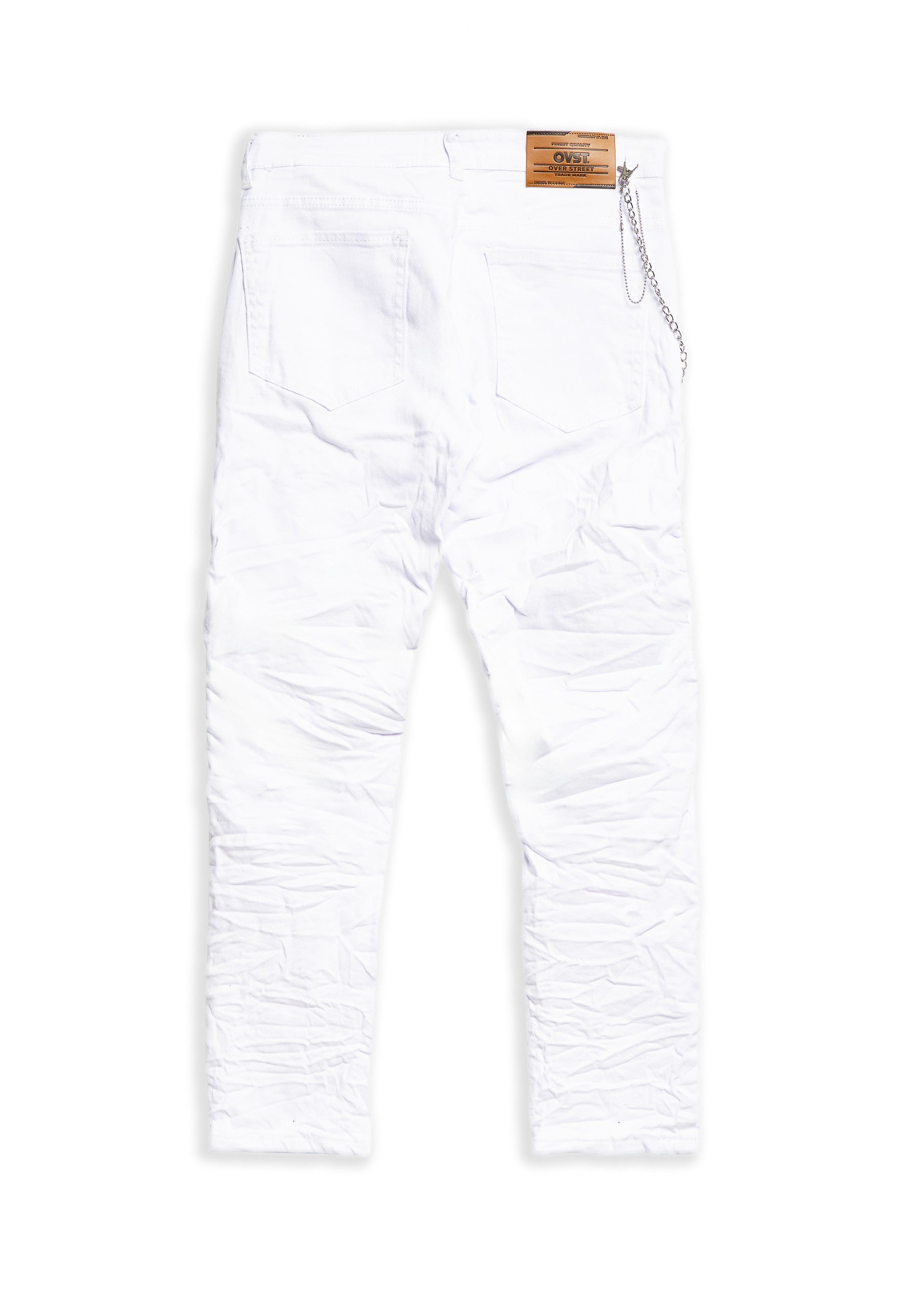 VAQUERO BLANCO ROTOS EMBROIDERED PANT