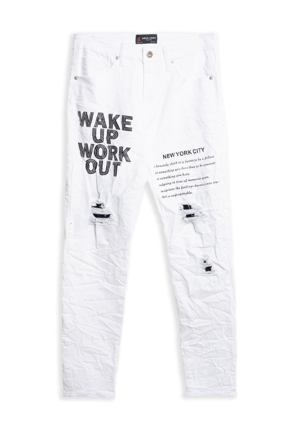 VAQUERO BLANCO WAKE UP PANT - AREA ZERO