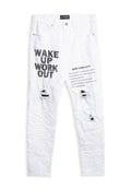 VAQUERO  BLANCO WAKE UP PANT