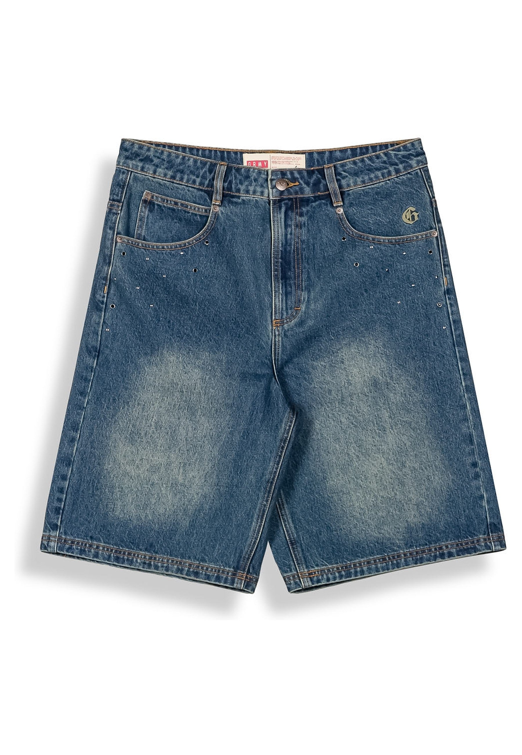 VAQUERO CORTO GRIMEY STW CHIEF WATCHER BAGGY DENIM SHORTS