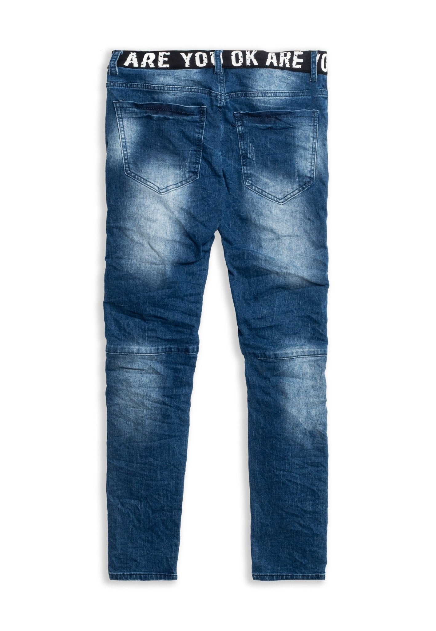 VAQUERO MOJADO GASTADO ARE YOU WAIST BAND TRUET PANT - AREA ZERO