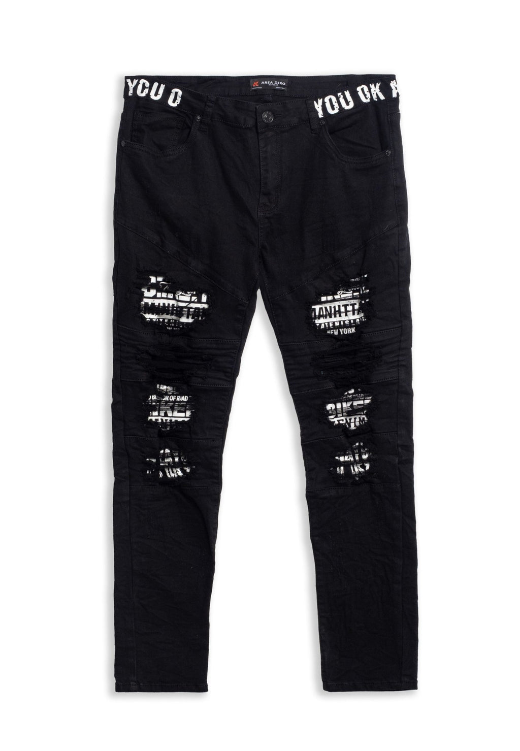 VAQUERO NEGRO ARE YOU WAISTBAND EBIKEB PANT - AREA ZERO