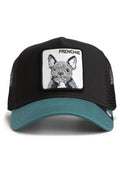 GORRA GOORIN BROS BULLDOG FRANCES SEA FRENCHIE TRUCKER NEGRA VERDE