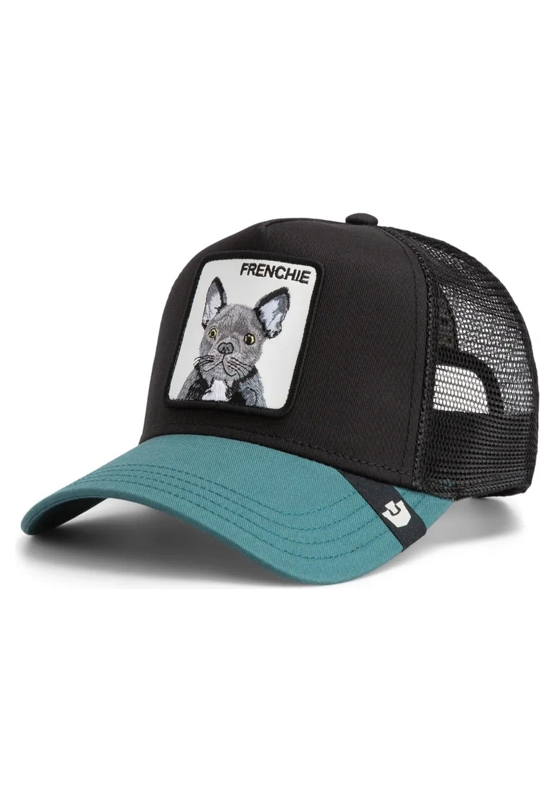 GORRA GOORIN NEGRA/VERDE SEA FRENCHIE VOI20 TRUCKER CAP