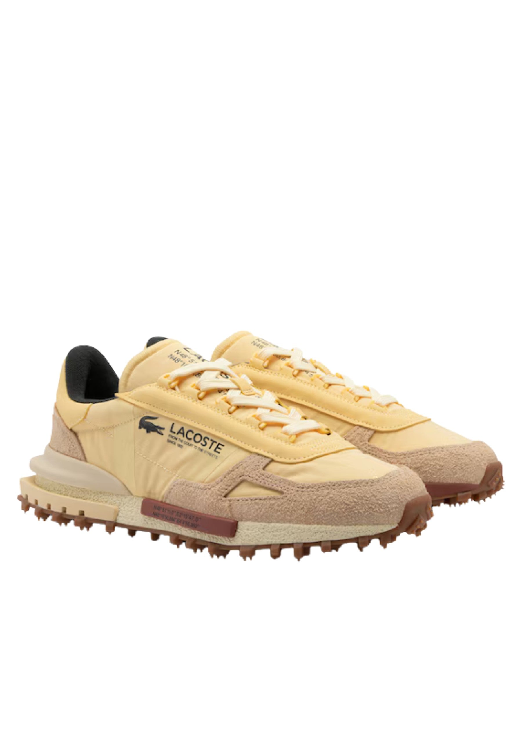 ZAPATILLAS LACOSTE AMARILLAS ELITE ACTIVE MENS SNEAKERS