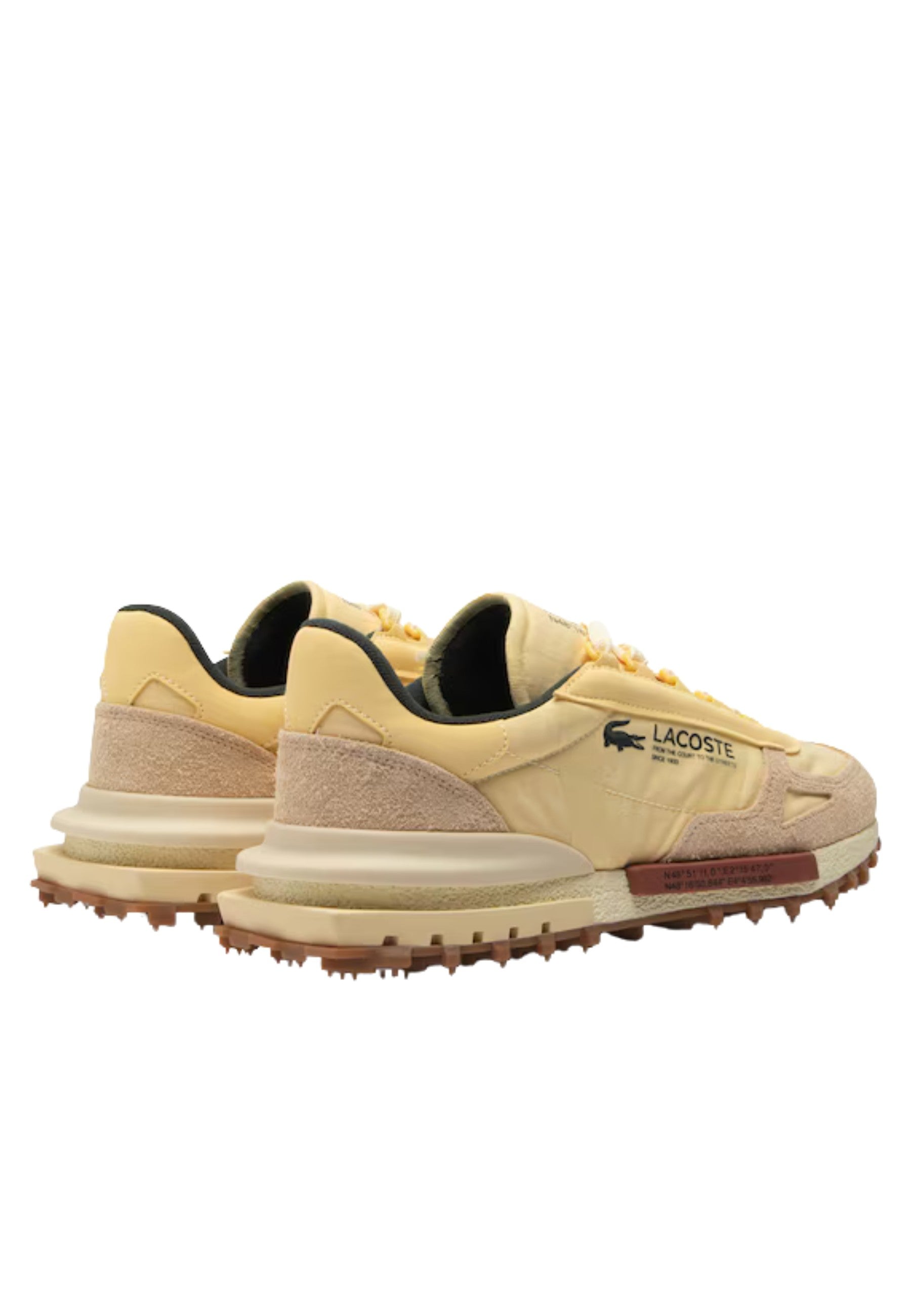 ZAPATILLAS LACOSTE AMARILLAS ELITE ACTIVE MENS SNEAKERS