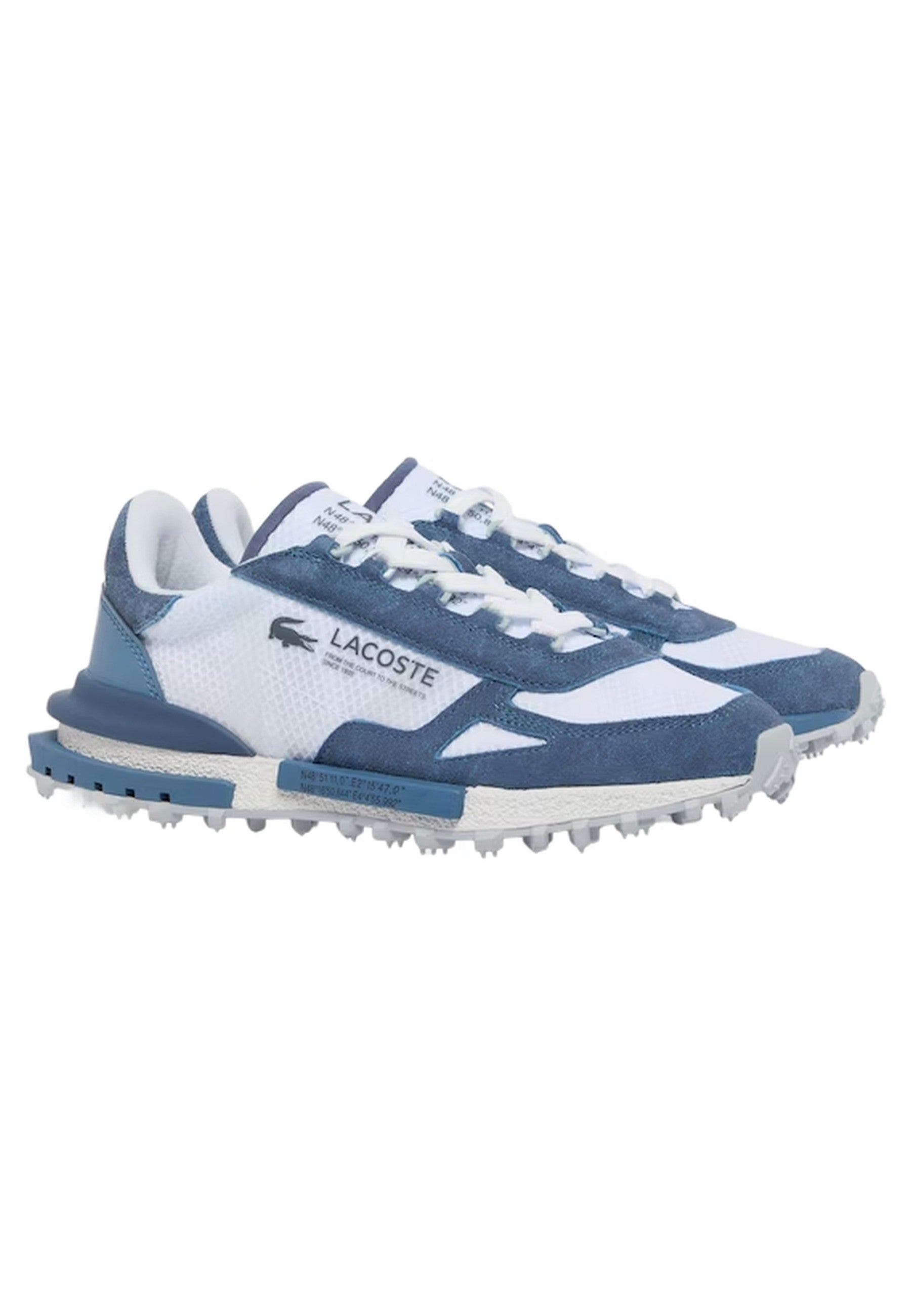 ZAPATILLAS LACOSTE AZULES ELITE ACTIVE X96 SNEAKERS