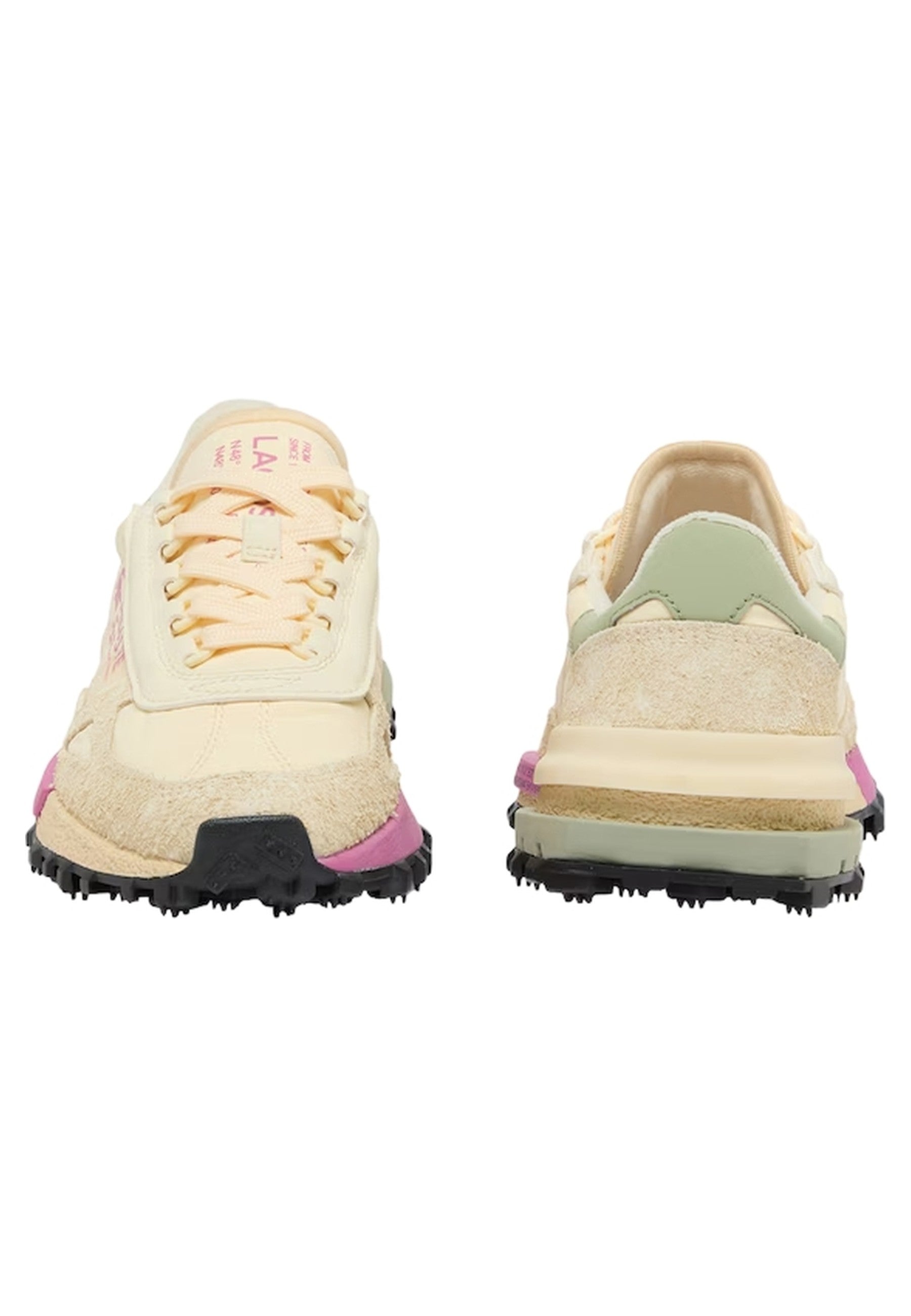 ZAPATILLAS LACOSTE BEIGE ELITE ACTIVE WMNS SNEAKERS