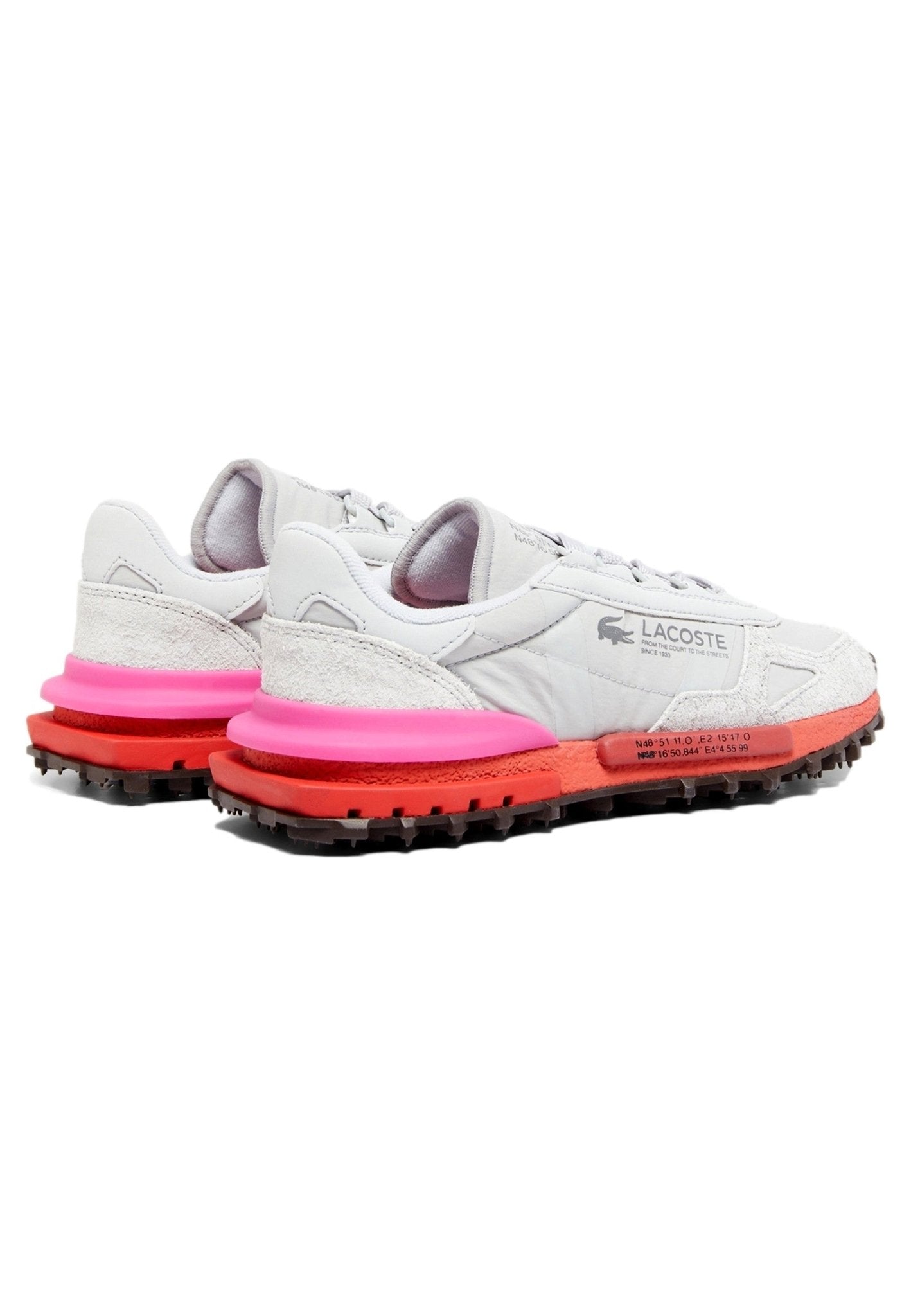 ZAPATILLAS LACOSTE GRISES ELITE ACTIVE WOMEN SNEAKERS - AREA ZERO