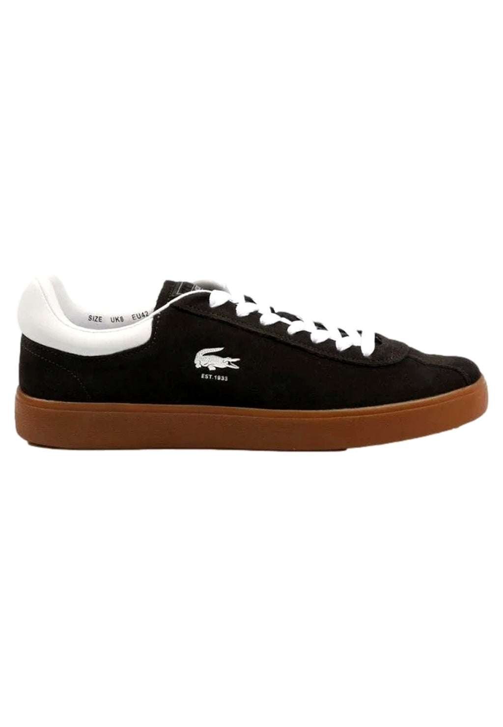 ZAPATILLAS LACOSTE NEGRAS BASESHOT 224 1 SMA