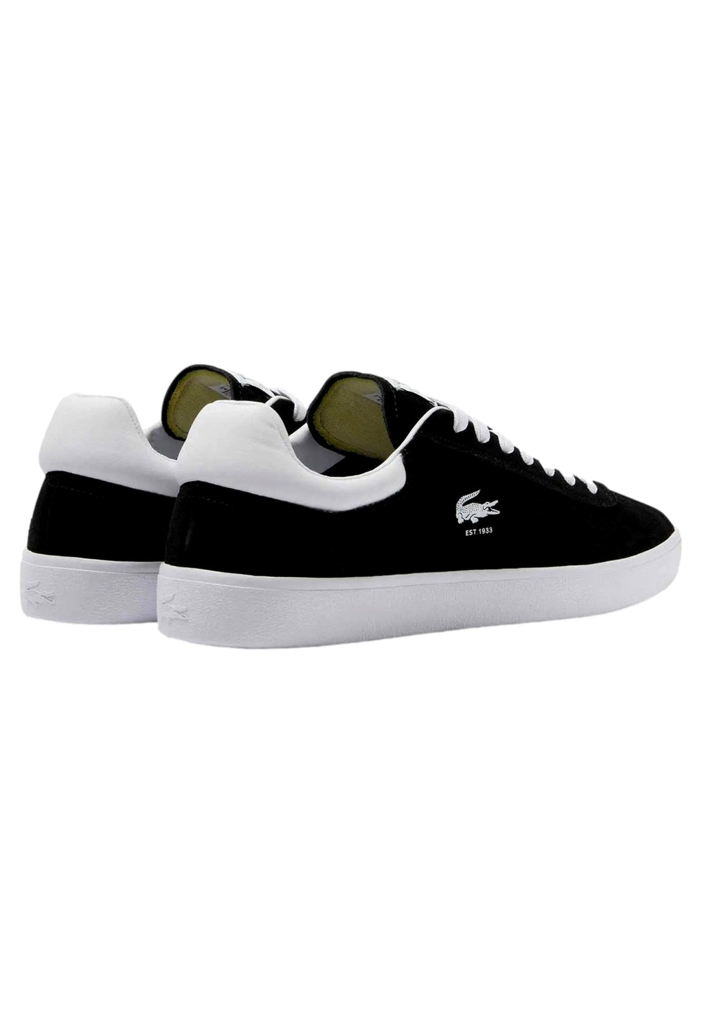 ZAPATILLAS LACOSTE NEGRAS BASESHOT PRO LEATHER SNEAKERS - AREA ZERO