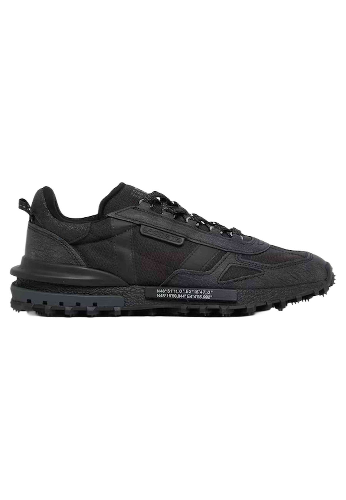 ZAPATILLAS LACOSTE NEGRAS ELITE ACTIVE SNEAKERS