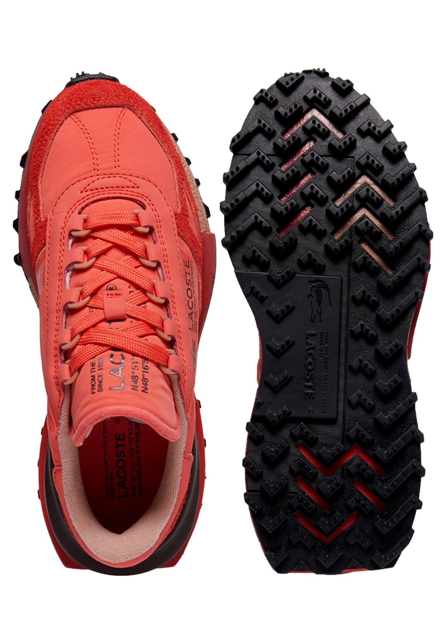 ZAPATILLAS LACOSTE ROJAS ELITE ACTIVE WOMEN SNEAKERS - AREA ZERO