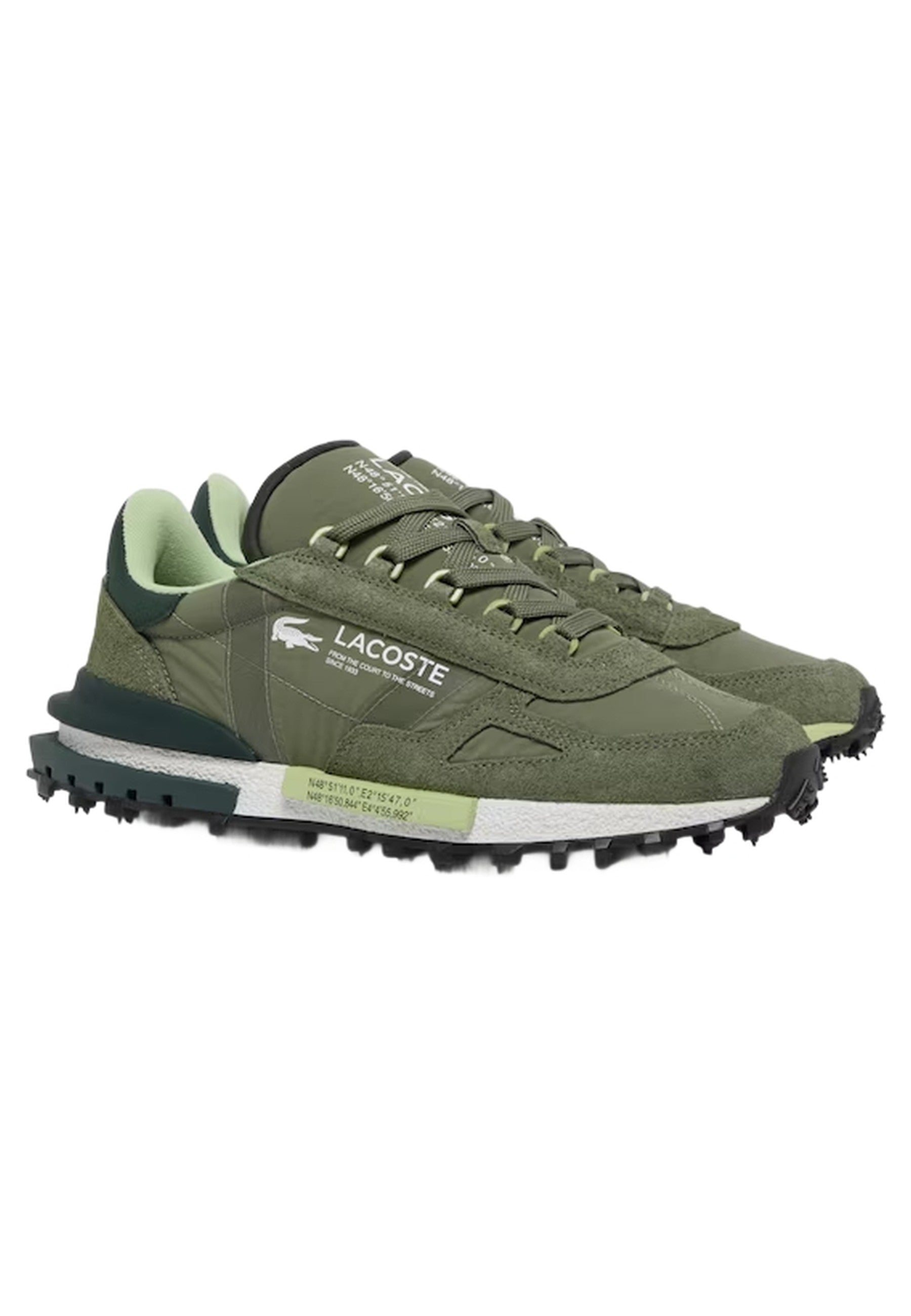 ZAPATILLAS LACOSTE VERDES ELITE ACTIVE 255 SNEAKERS