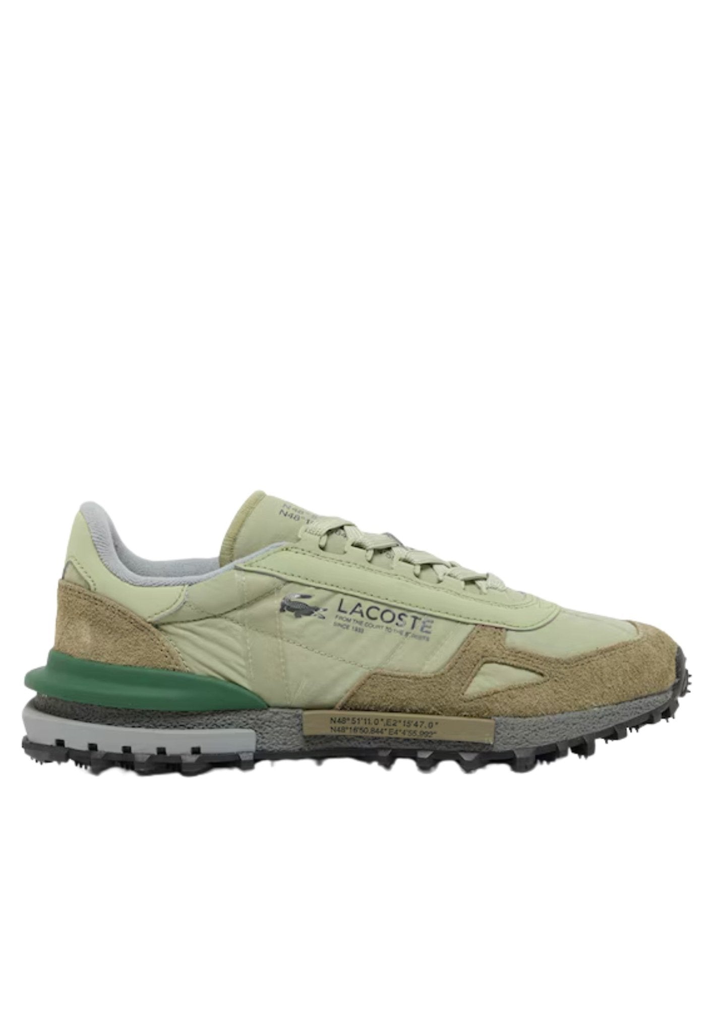 ZAPATILLAS LACOSTE VERDES ELITE ACTIVE MENS SNEAKERS - AREA ZERO