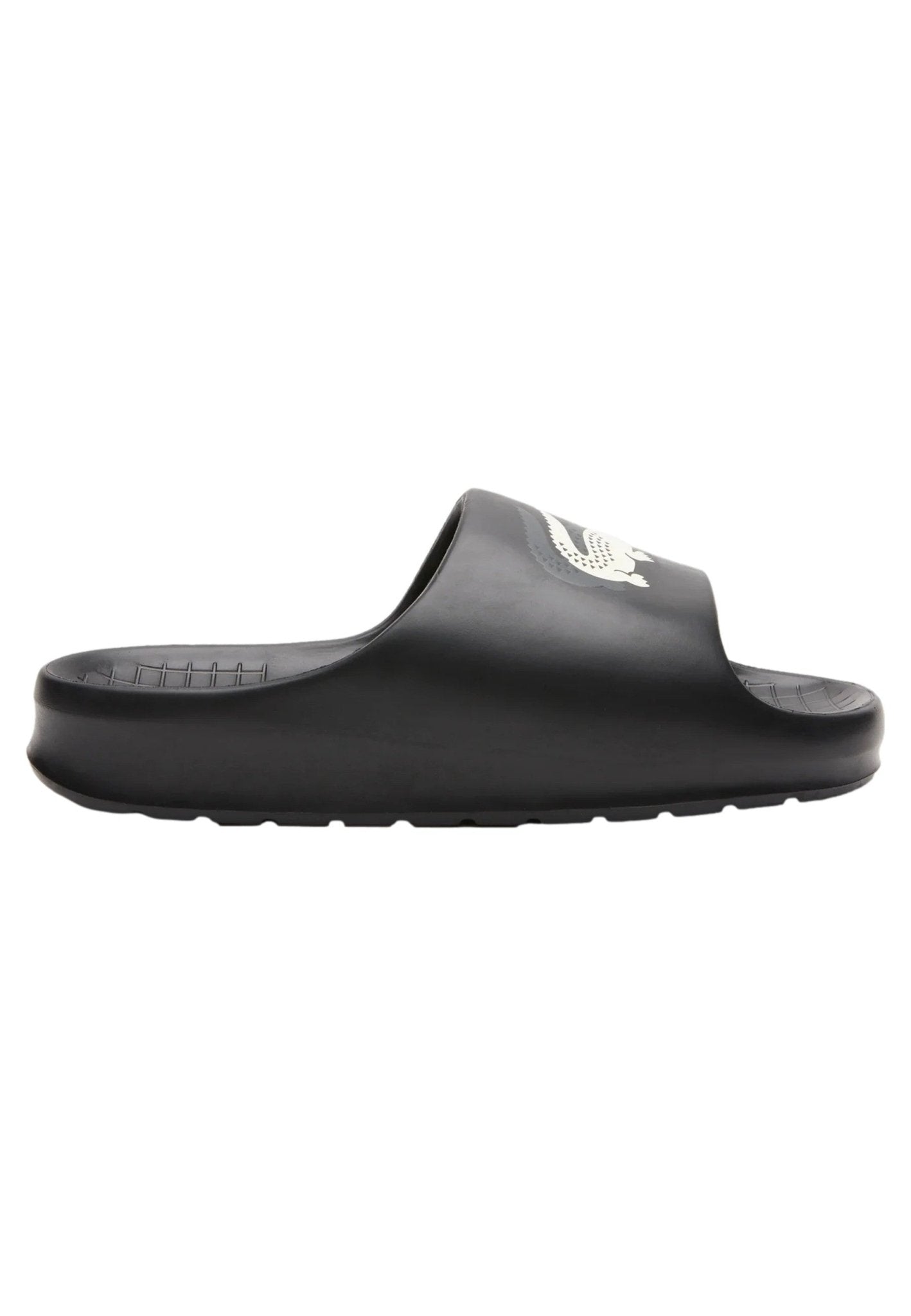 ZUECOS LACOSTE NEGROS SERVE SLIDE 2.0 123 - AREA ZERO